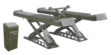 Ножничный подъемник NORDBERG N634-4,5 г/п 4,5 т., (серый) 380В для сход-развала